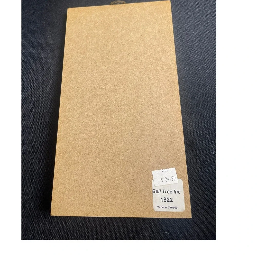 Vintage Bell Tree Inc New York City Wall Key Holder Memo Organizer‎ Wood Plaque